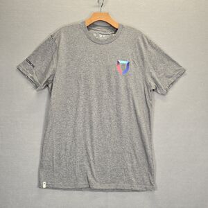 Ten Tree Ten Heather Grey T Shirt Mens Large Lacework New With Tags